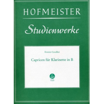 Capricen für Klarinette in B