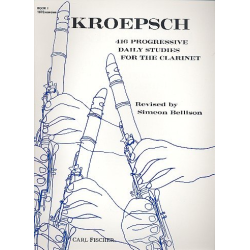         416 Progressive Daily Studies für Klarinette Bd.1 - Fritz Kröpsch / Arr. Simeon Bellison
    