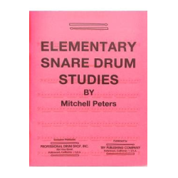         Elementary Snare Drum Studies - Mitchell Peters
    