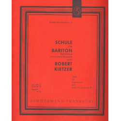         Schule für Bariton  Teil 1 - Robert Kietzer
    