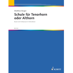         Schule für Tenorhorn - Matthias Burger
    