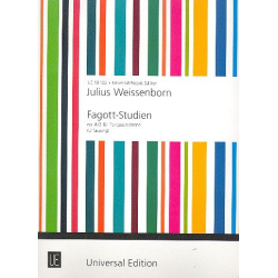         Fagott-Studien op. 8/2 für Fortgeschrittene (Urfassung) - Julius Weissenborn
    