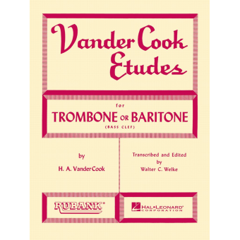 Vandercook Etudes for Trombone or Baritone