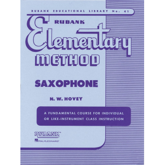 Rubank Elementary Method - Saxophone