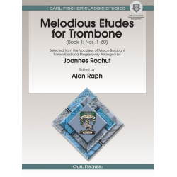         Melodious Etudes for Trombone Book 1 (+Online-Audio) - Marco Bordogni / Arr. Joannes Rochut
    