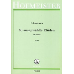         60 Etüden, Heft 1 - Carl Kopprasch / Arr. Franz Seyffarth
    