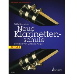         Neue Klarinettenschule Band 2 - Willy Schneider / Arr. Gottfried Aegler
    