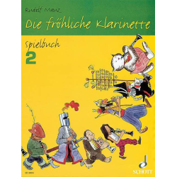         Die fröhliche Klarinette Band 2 - Spielbuch - Rudolf Mauz
    