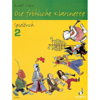 Die fröhliche Klarinette Band 2 - Spielbuch