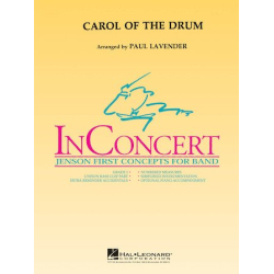         Carol of the Drum (The little drummer boy) - Traditional / Arr. Paul Lavender
    