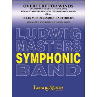 Overture For Winds op. 24