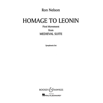 Homage to Leonin  (Medieval Suite Nr. 1)