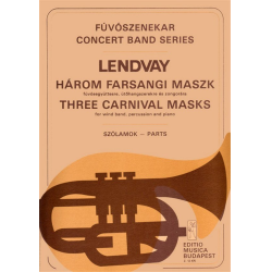         Three Carnival Masks - Kamillo Lendvay
    