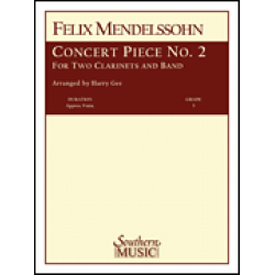         Concert Piece No. 2 Concertpiece - Felix Mendelssohn-Bartholdy / Arr. Harry Gee
    