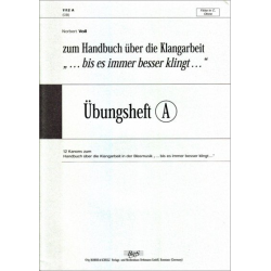         "..bis es immer besser klingt.." Stimme A - (Flöte, Oboe in C) - Norbert Voll
    