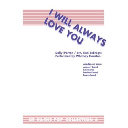         I Will Always Love You - Dolly Parton / Arr. Ron Sebregts
    