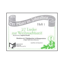         27 Lieder zur Weihnachtszeit (1. Stimme in C 8va - Flöte) - Traditional / Arr. Siegfried Rundel
    