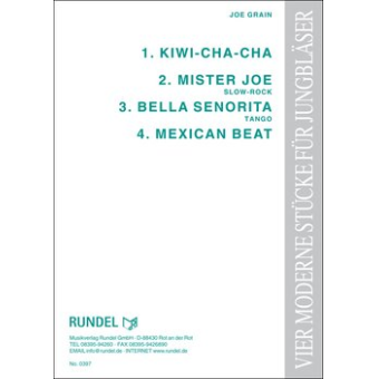 4 moderne Stücke für Jungbläser