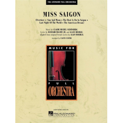         Miss Saigon - Alain Boublil & Claude-Michel Schönberg / Arr. Calvin Custer
    