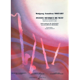 Eine kleine Nachtmusik  für 4 Klarinetten