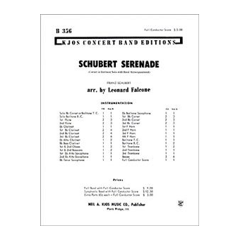 Schubert Serenade  (Horn oder Bar. Solo)