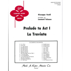         La Traviata  (Prelude to Act 1) - Giuseppe Verdi / Arr. Leonard Falcone
    