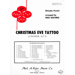         Christmas Eve Tattoo, from "La Boheme" Act 2 (Solo Snare Drum, Trp. Duet) - Giacomo Puccini / Arr. Ross Hastings
    