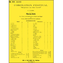         Coronation Festival  ("Rejoice in the Lord", with Chorus) - Georg Friedrich Händel (George Frederic Handel) / Arr. Kirk
    