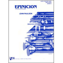         Epinicion  (for Winds and Percussion) - John Paulson
    