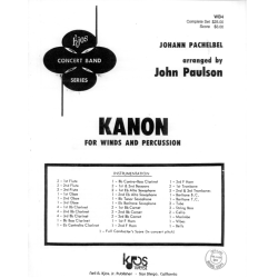         Kanon - Johann Pachelbel / Arr. John Paulson
    