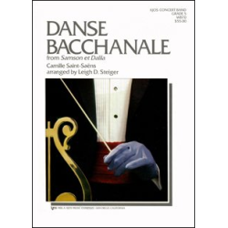         Danse Bacchanale (Samson and Delilah) - Camille Saint-Saens / Arr. Leigh Steiger
    