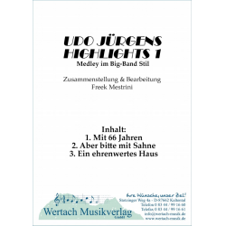         Udo Jürgens Highlights (Medley im Big Band Stil) - Udo Jürgens / Arr. Freek Mestrini
    