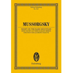         Eine Nacht auf dem kahlen Berge : - Modest Petrovich Mussorgsky
    