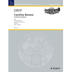         Carmina Burana (Partitur) - Carl Orff / Arr. John Krance
    