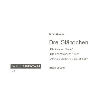 Die Abendglocken rufen (Drei Ständchen)