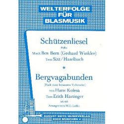         Schützenliesel / Bergvagabunden - Gerhard Winkler / Arr. Willi Löffler
    