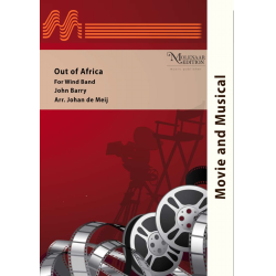         Out of Africa - Maintheme from the Movie - John Barry / Arr. Johan de Meij
    