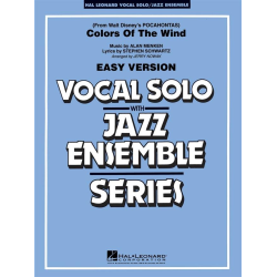         JE: Colors of the wind  (Vocal Solo with Jazz Ensemble) - Alan Menken / Arr. Jerry Nowak
    