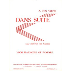         Danssuite (nach Motiven von Rameau) - Jean-Philippe Rameau / Arr. Arie den Arend
    