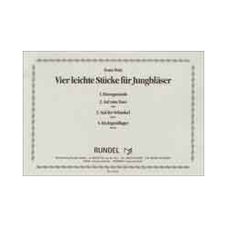         Vier leichte Stücke für Jungbläser - Franz Watz
    