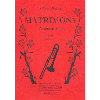 Matrimony (Samba, Solo für 1-3 Posaunen)