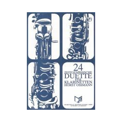        24 zeitgenössische Duette (Klarinettenduett) - H. Oßmann
    