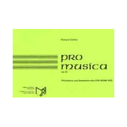         Pro musica, op.53 - Richard Zettler
    