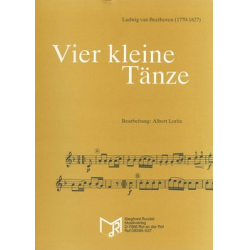         Vier kleine Tänze - Ludwig van Beethoven / Arr. Albert Loritz
    