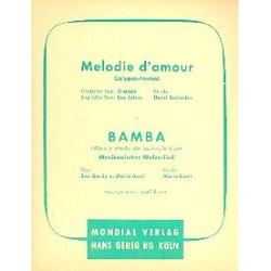         Melodie d'Amour - Henri Salvador / Arr. Marc Lanjean
    