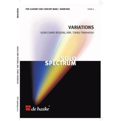         Variations for Clarinet - Gioacchino Rossini / Arr. Tohru Takahashi
    
