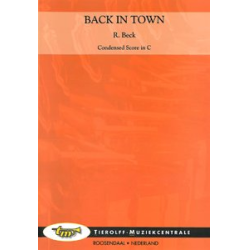         Back in Town (March with drums ad lib.) - Randy Beck
    