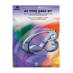         As Time Goes By (concert band) - Herman Hupfeld / Arr. Warren Barker
    