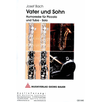 Vater und Sohn (Humoreske f. Piccolo und Tuba-Solo)