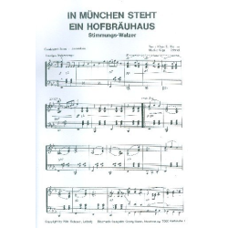         In München steht ein Hofbräuhaus - Wiga-Gabriel
    